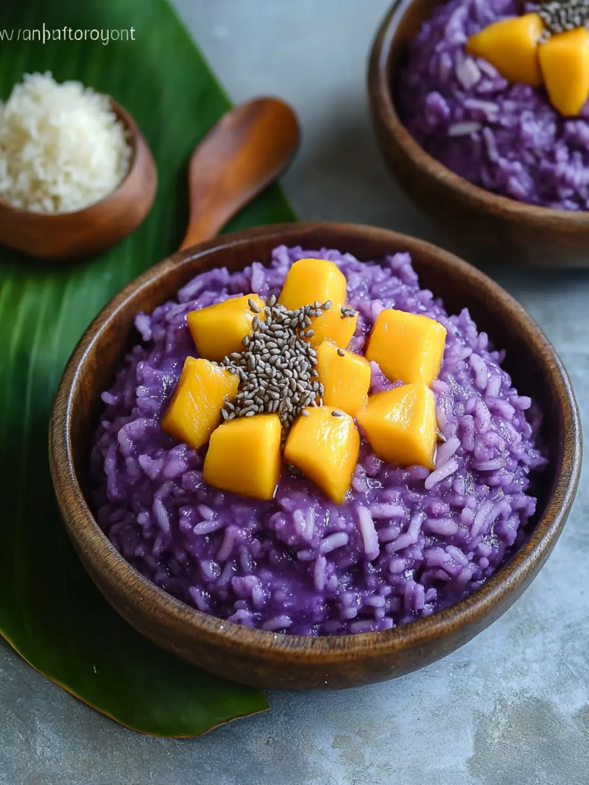 Delicious Ube Mango Sticky Rice That's Perfect for Sharing 5 Ube Mango Sticky Rice
