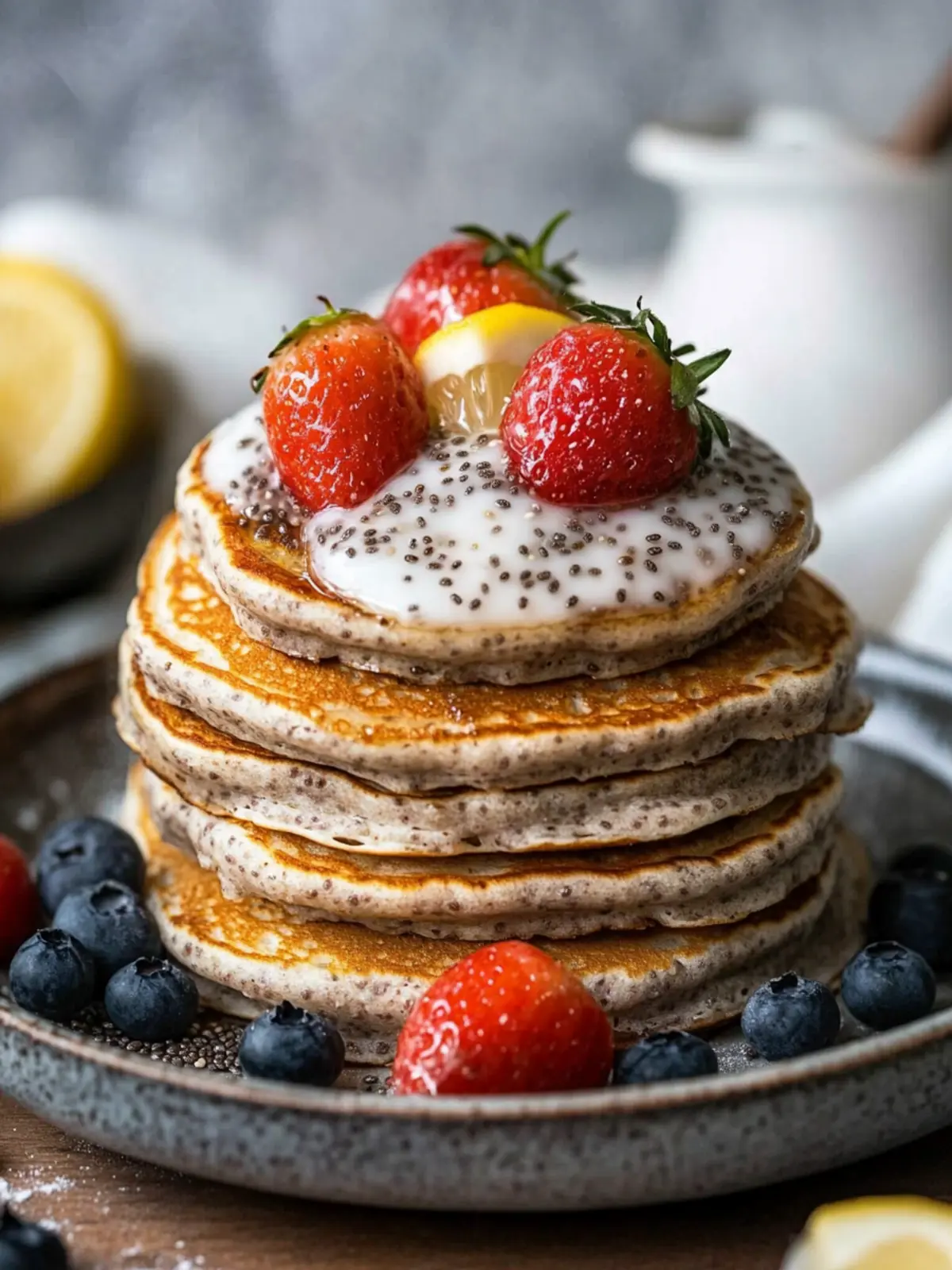 Deliciously Fluffy Chia Seed Pancakes for a Healthy Morning 4 Chia Seed Pancakes