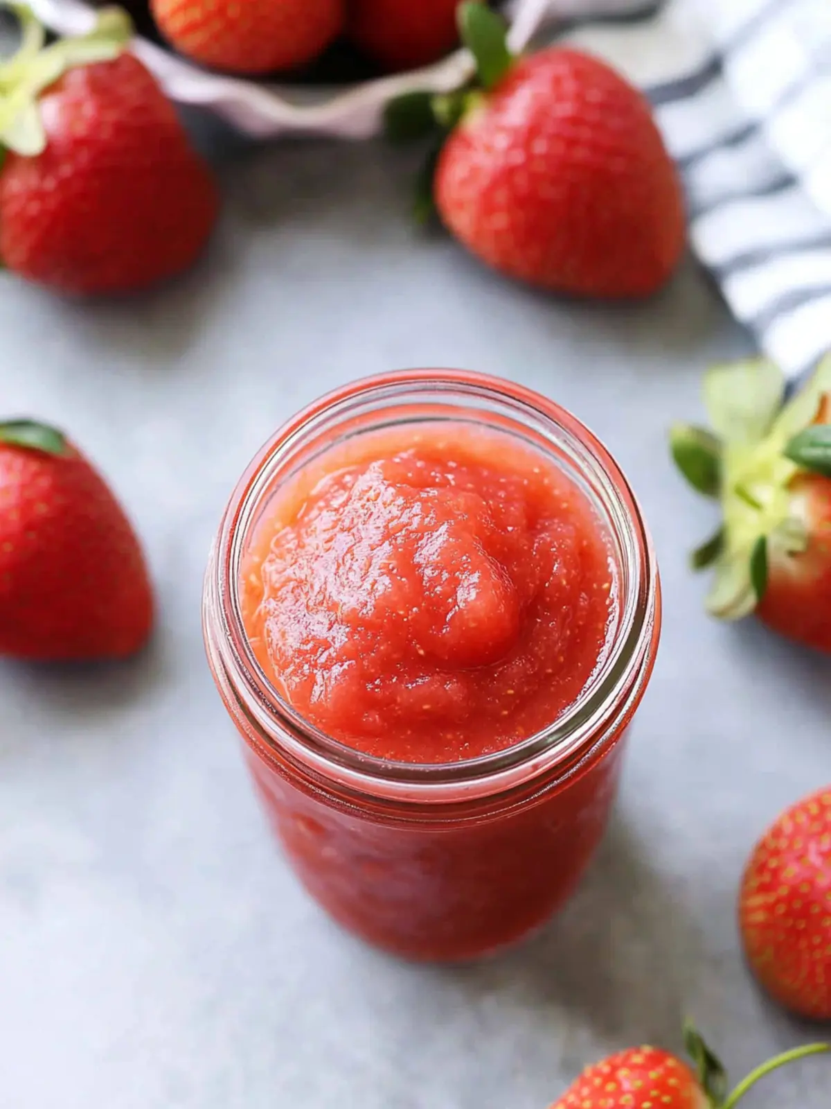 Deliciously Easy Homemade Strawberry Applesauce Recipe 3 Homemade Strawberry Applesauce