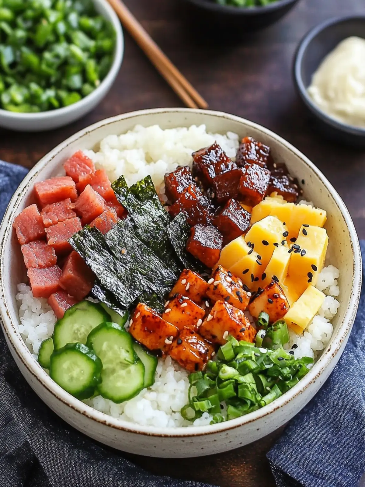 Savory Spam Musubi Bowl Your New Comfort Food Delight 5 Spam Musubi Bowl