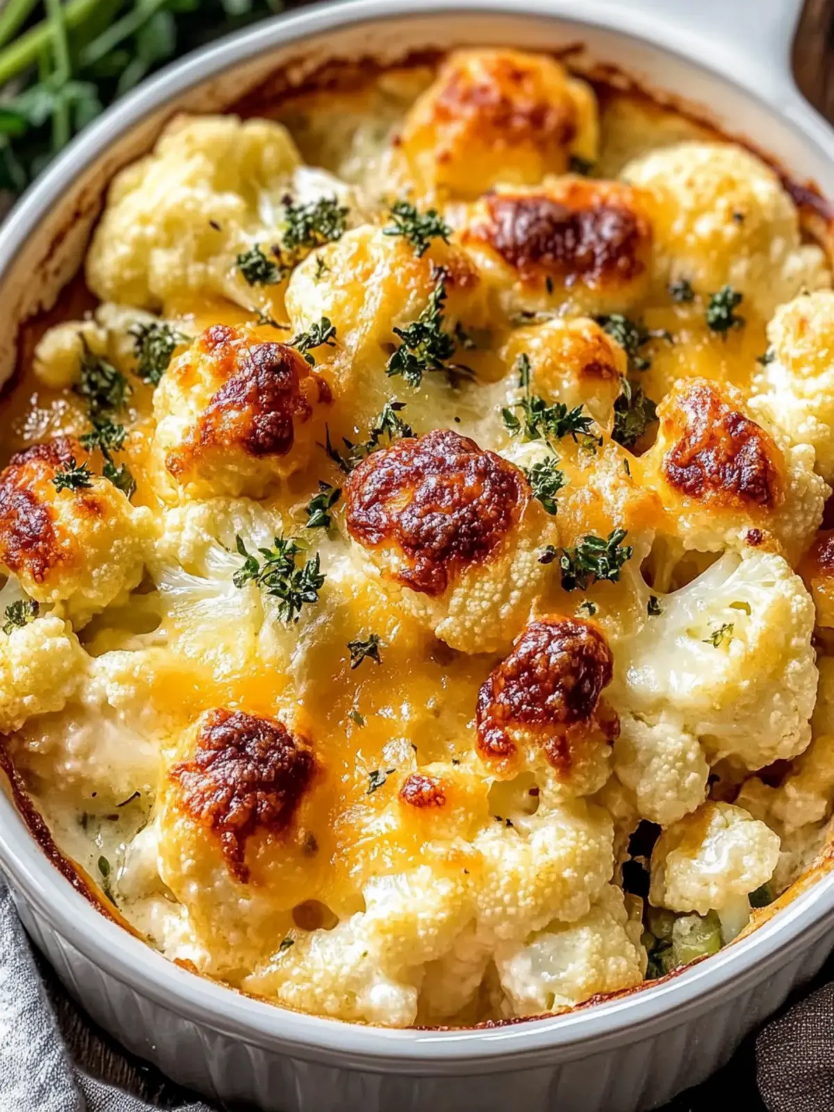Creamy Cauliflower Casserole: Comfort Food to Savor Today 2 Cauliflower Casserole