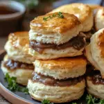 Savory French Dip Biscuits Perfect for Comfort Food Lovers 4 French Dip Biscuits