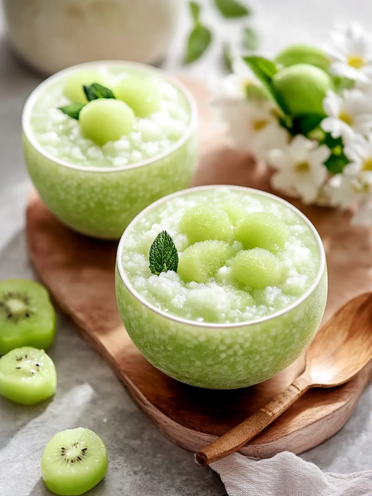 Creamy Honeydew Sago: A Refreshing Tropical Delight 4 Honeydew Sago