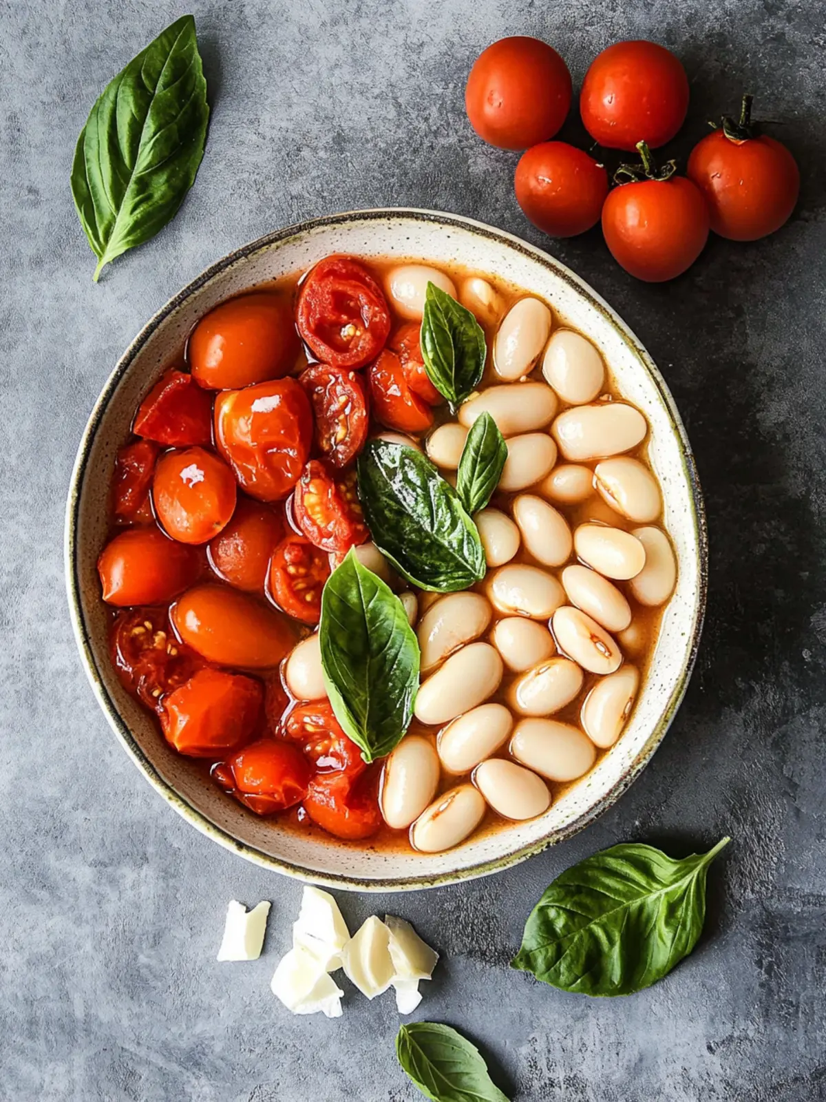 Creamy Tomato and Basil Butter Beans in Just 12 Minutes 5 Tomato and Basil Butter Beans