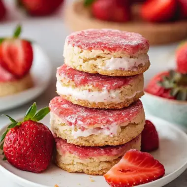Irresistible Strawberry Cheesecake Shortbreads You'll Love 10 Strawberry Cheesecake Shortbreads