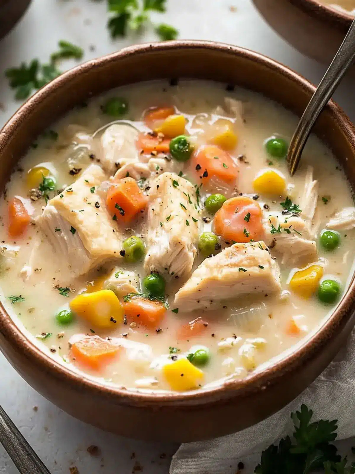 Cozy Up with Irresistible Chicken Pot Pie Soup Delight 5 Chicken Pot Pie Soup