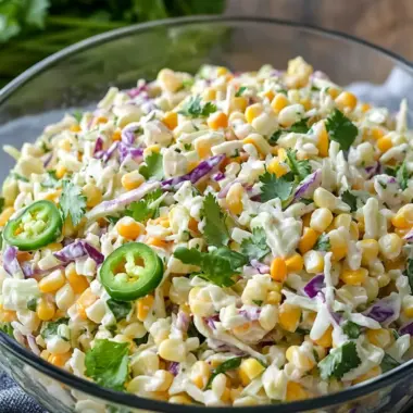 Spice Up Dinner with Zesty Jalapeno Corn Coleslaw Recipe 9 Jalapeno Corn Coleslaw
