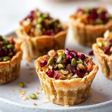 Delicious Vegan Baklava Cups That Will Wow Your Taste Buds 9 Vegan Baklava Cups