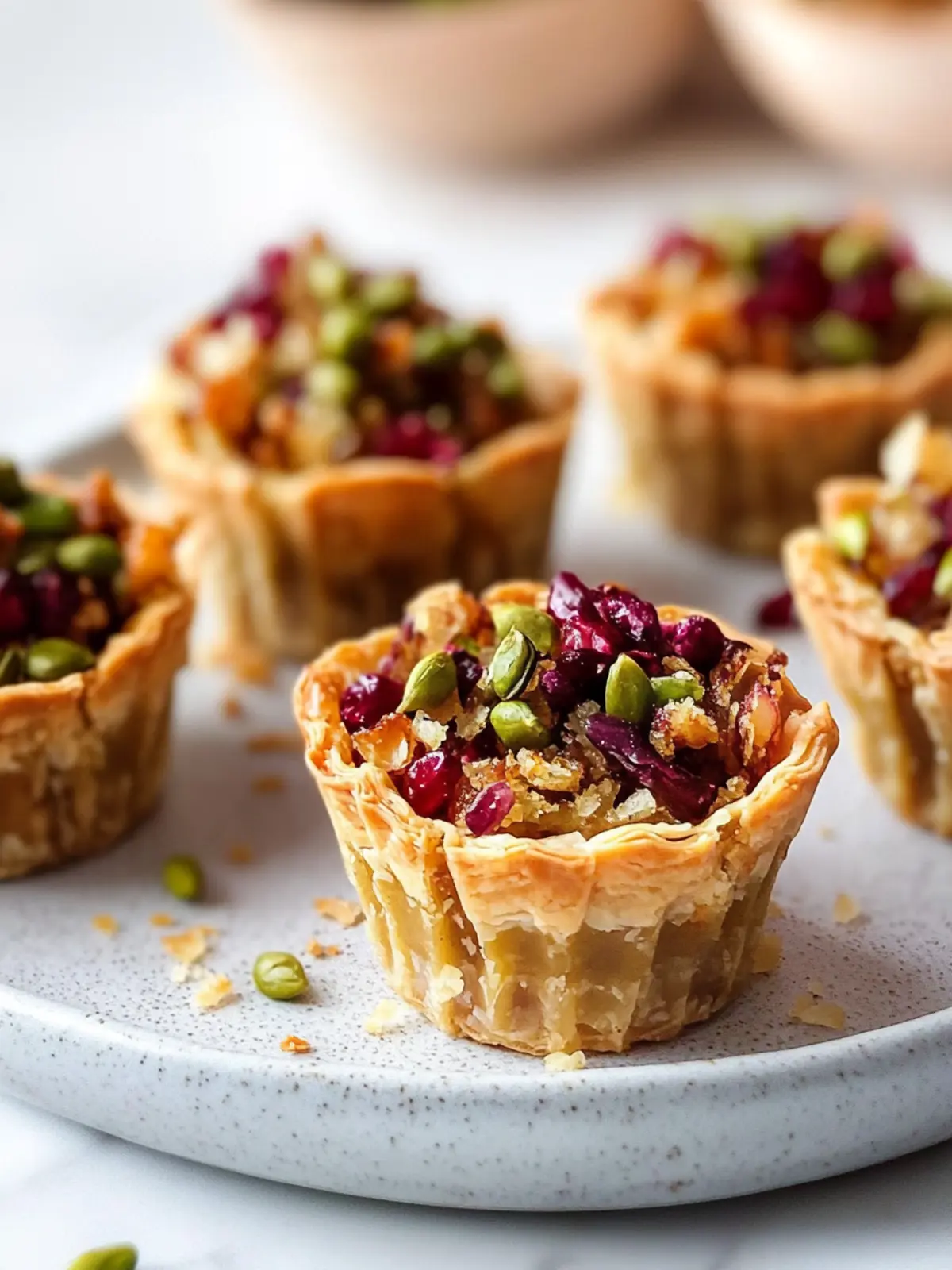 Delicious Vegan Baklava Cups That Will Wow Your Taste Buds 5 Vegan Baklava Cups