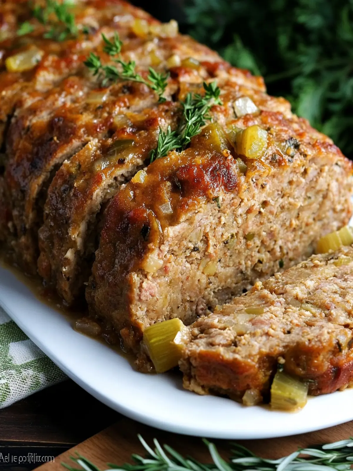 Savory Turkey Stuffing Meatloaf: Comfort Food Delight 3 Turkey Stuffing Meatloaf