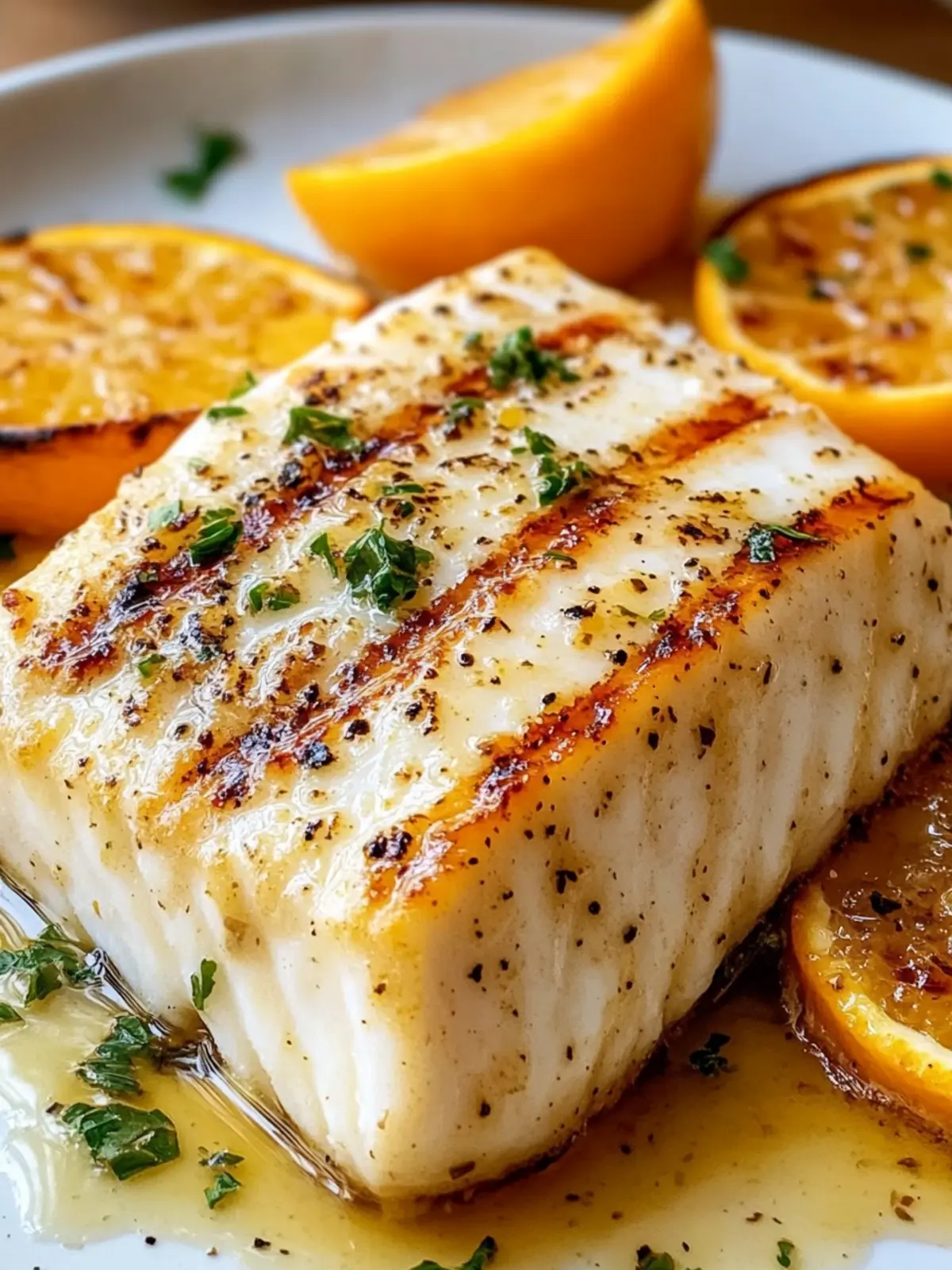 Zesty Orange Dijon Grilled Halibut You’ll Crave Again! 5 Orange Dijon Grilled Halibut