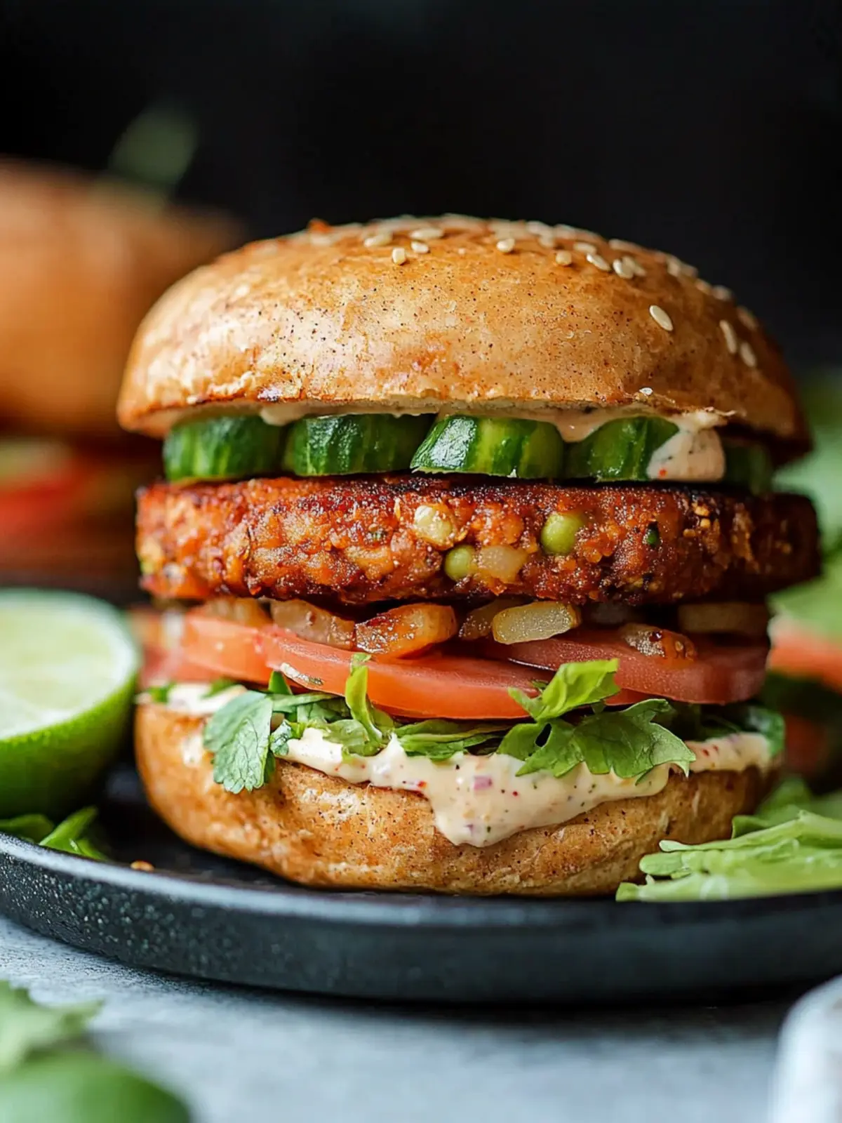 Savory Chipotle Lime Tofu Burgers You’ll Crave Tonight 4 Chipotle Lime Tofu Burgers