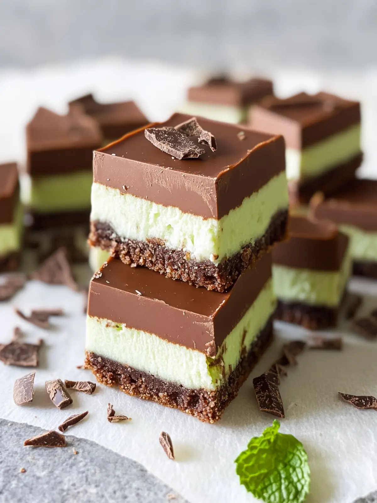 Irresistible Mint Chocolate Coconut Cream Bars to Satisfy Cravings 2 Mint Chocolate Coconut Cream Bars