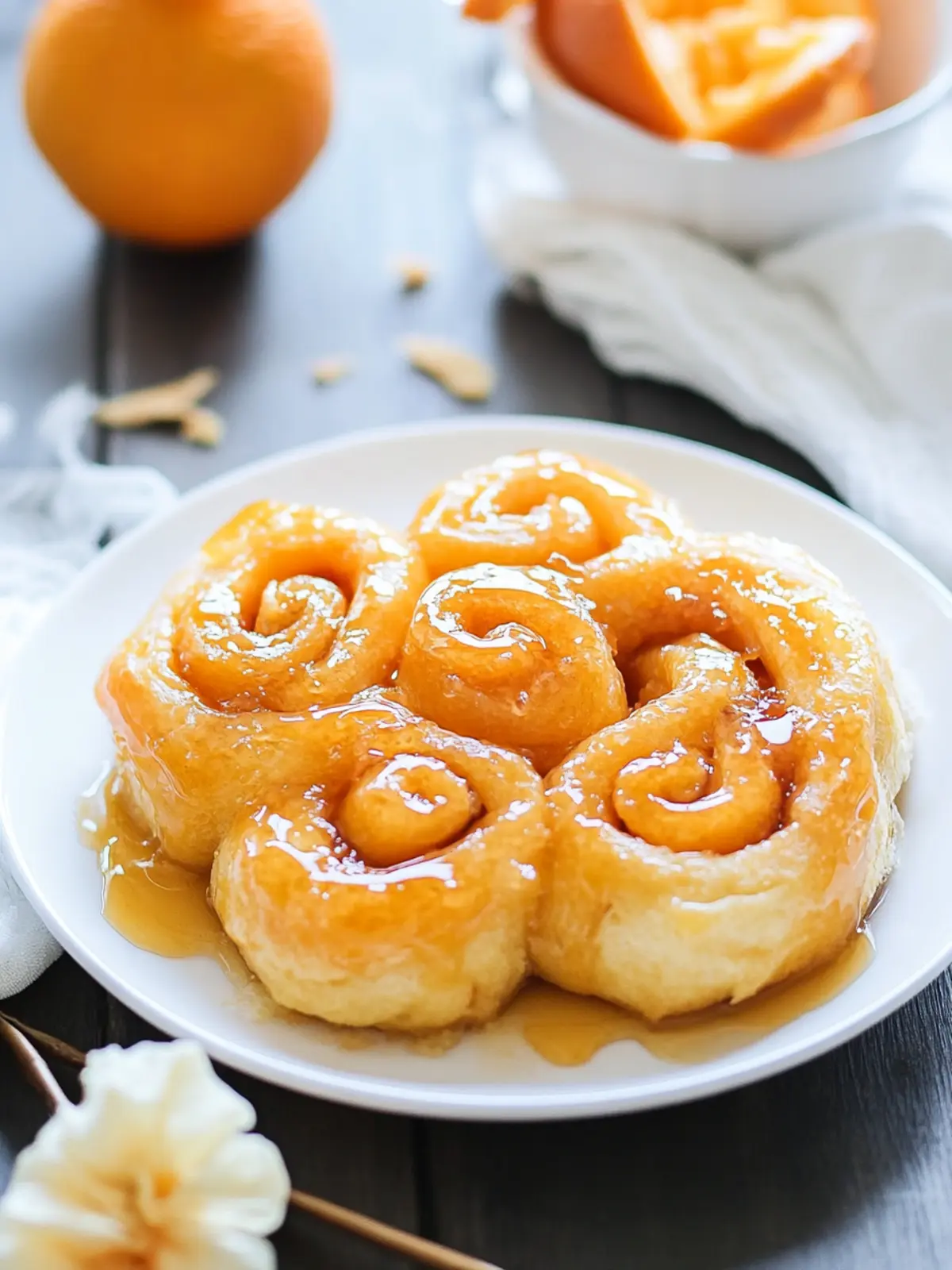 Irresistible Glazed Orange Sweet Rolls for Cozy Mornings 3 Glazed Orange Sweet Rolls
