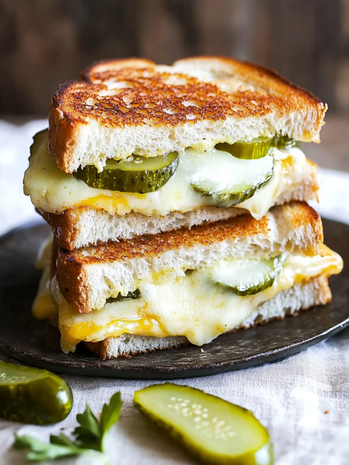 Irresistible Pickle Grilled Cheese Sandwich You’ll Crave 3 Pickle Grilled Cheese Sandwich