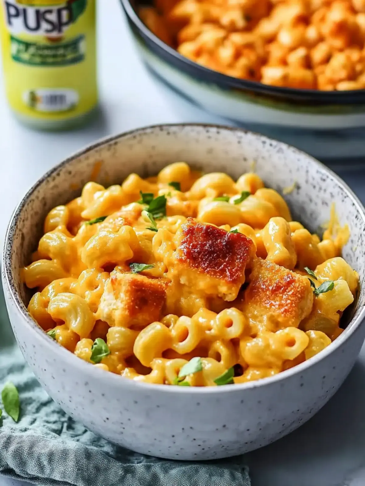 Savory Buffalo Tofu Mac and Cheese for a Comfort Food Upgrade 3 Buffalo Tofu Mac and Cheese