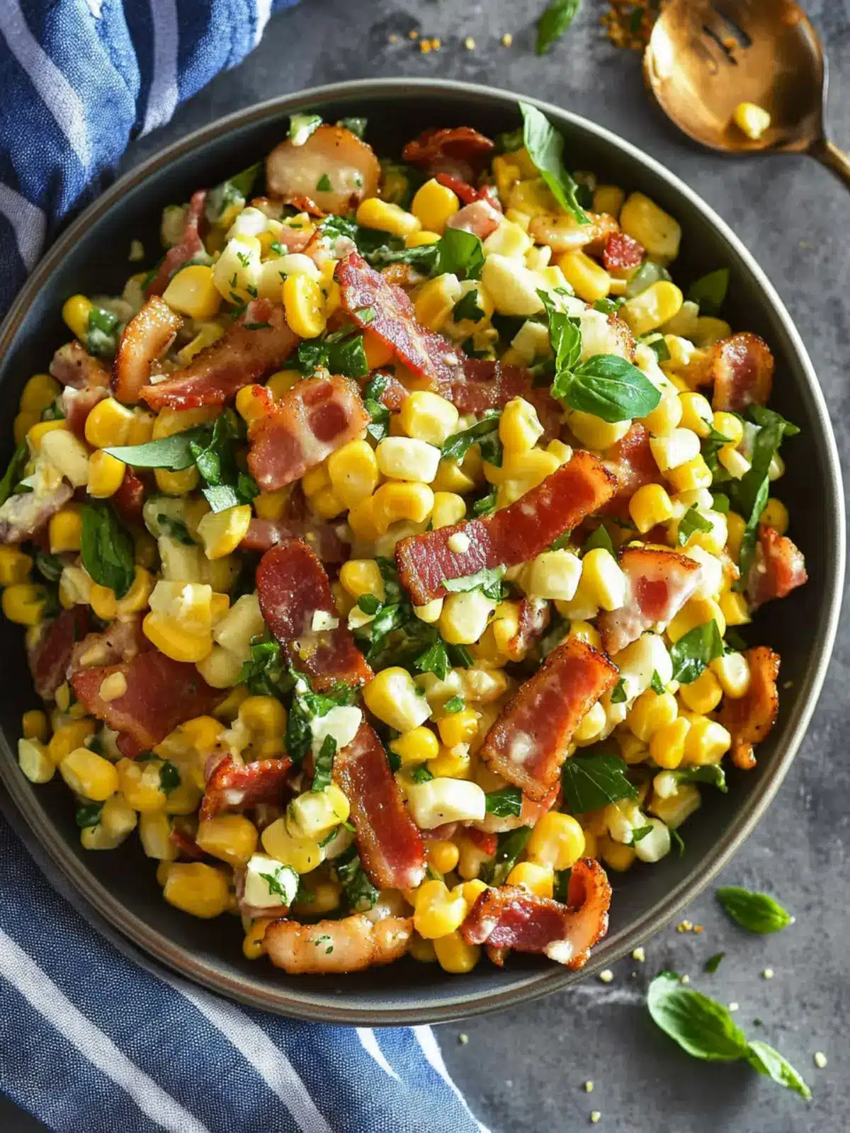 Bacon and Corn Salad: A Creamy, Crunchy Summer Delight 4 Bacon and Corn Salad