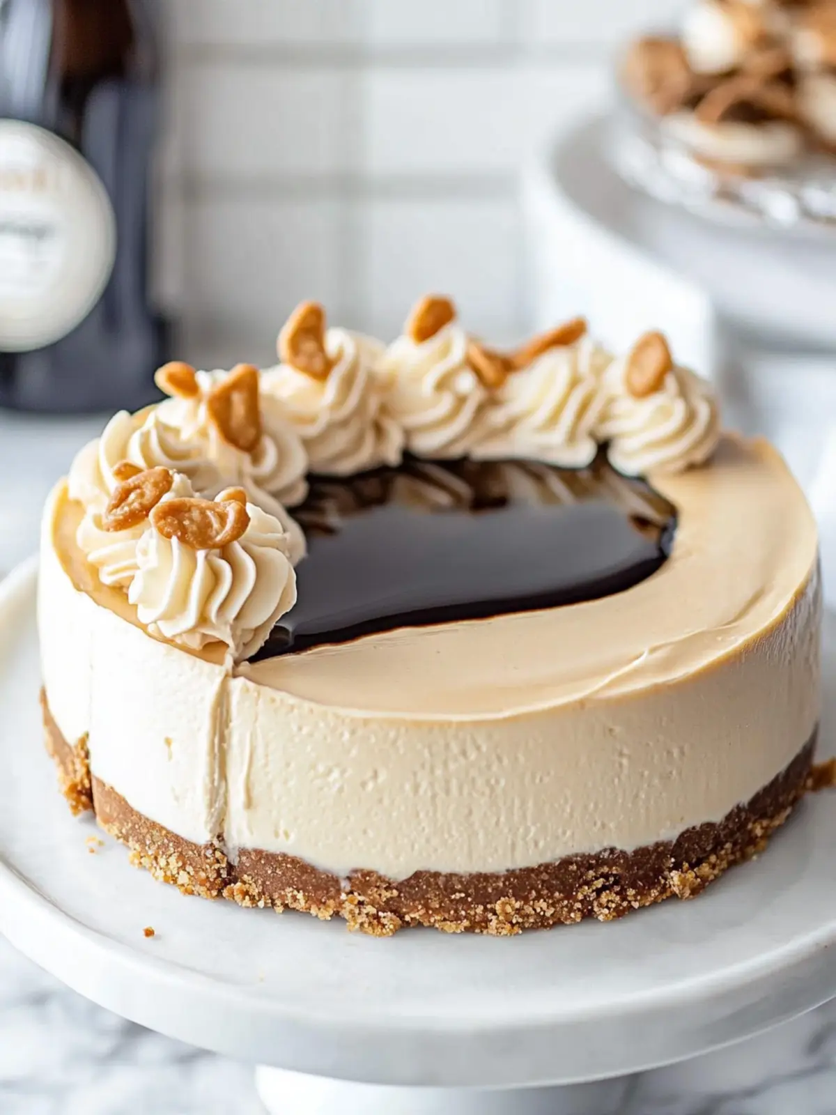 Indulgent Bailey’s Cheesecake: A Slice of Sweet Bliss 2 Bailey’s Cheesecake