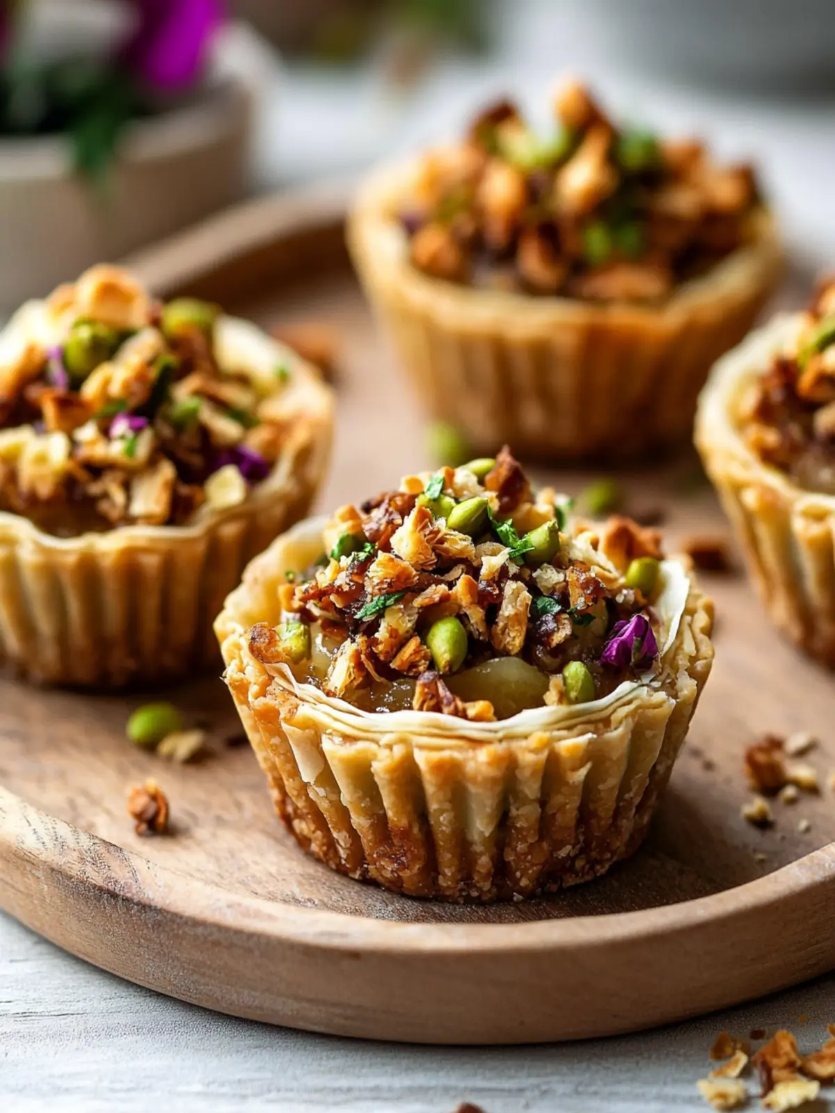 Delicious Vegan Baklava Cups That Will Wow Your Taste Buds 4 Vegan Baklava Cups