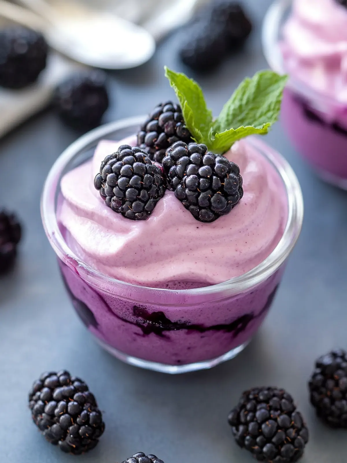 Irresistible Blackberry Mousse: A Sweet Treat to Impress! 2 Blackberry Mousse