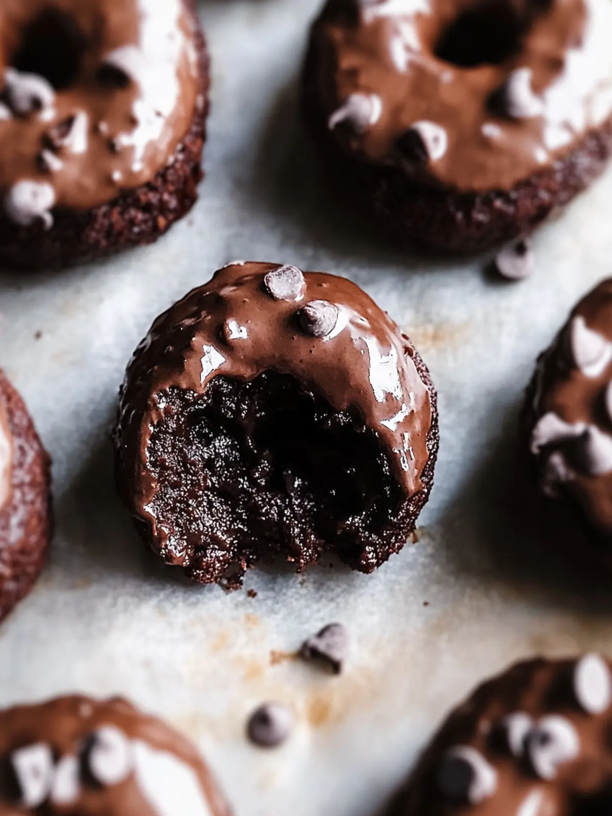 Indulge in Guilt-Free Baked Chocolate Donuts Today 5 Baked Chocolate Donuts