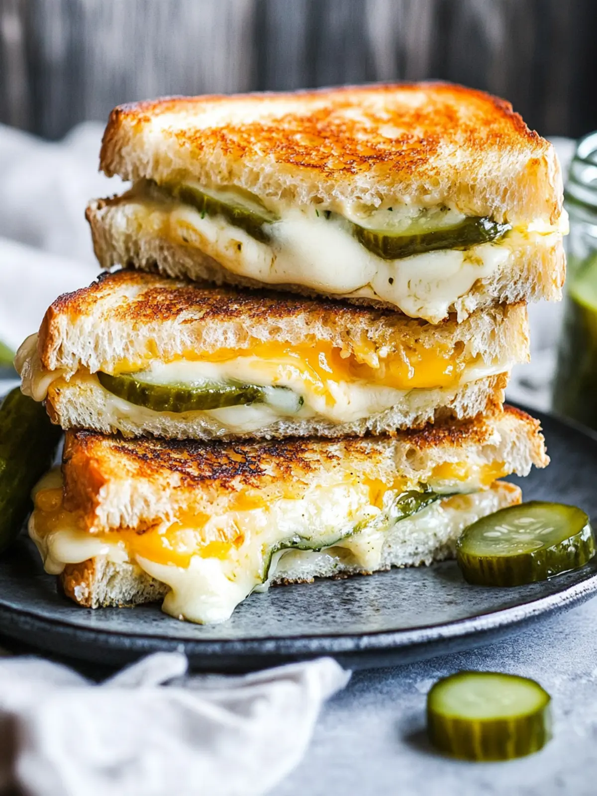 Irresistible Pickle Grilled Cheese Sandwich You’ll Crave 2 Pickle Grilled Cheese Sandwich