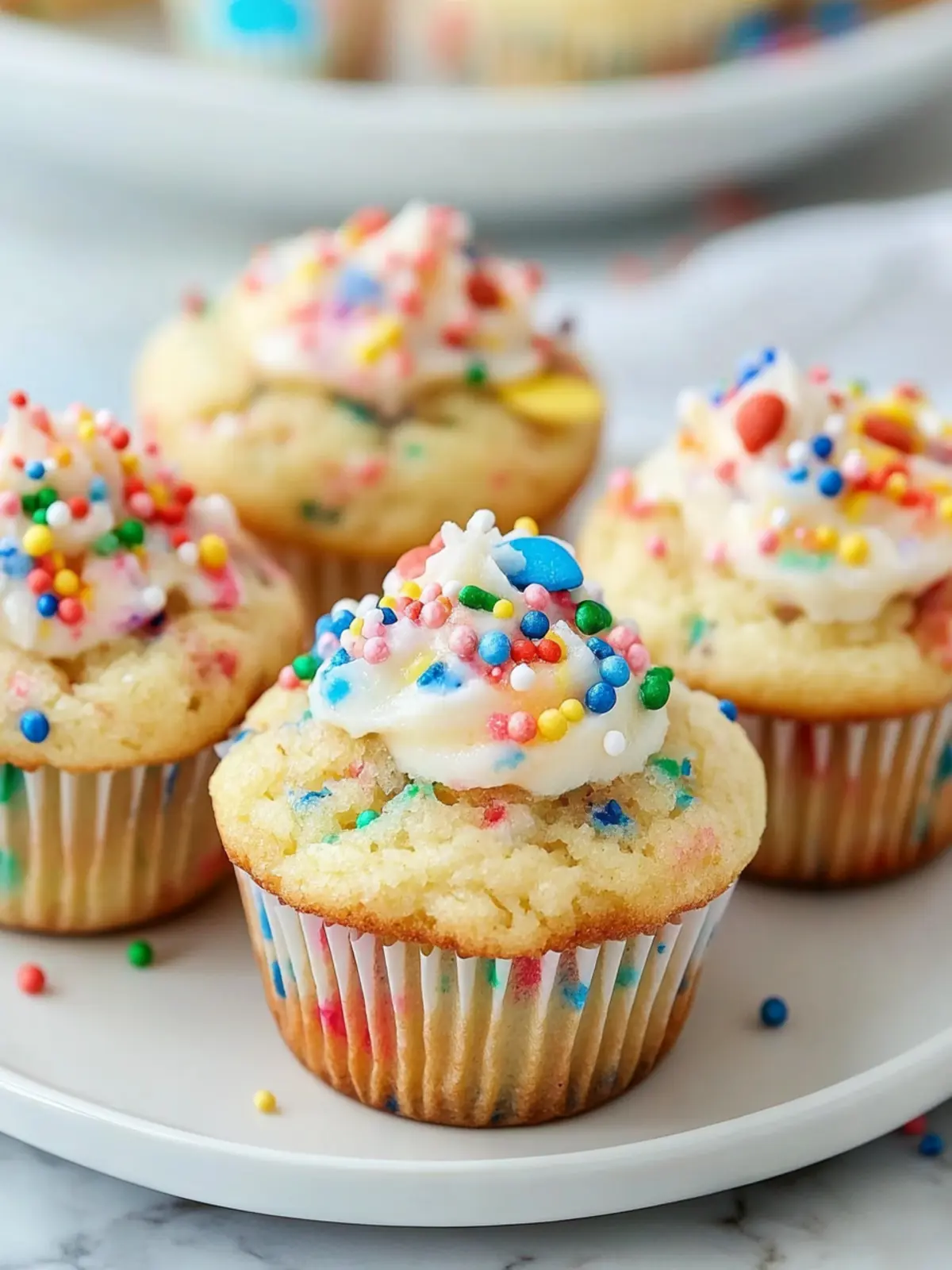 Delicious Funfetti Greek Yogurt Muffins For Happy Mornings 3 Funfetti Greek Yogurt Muffins