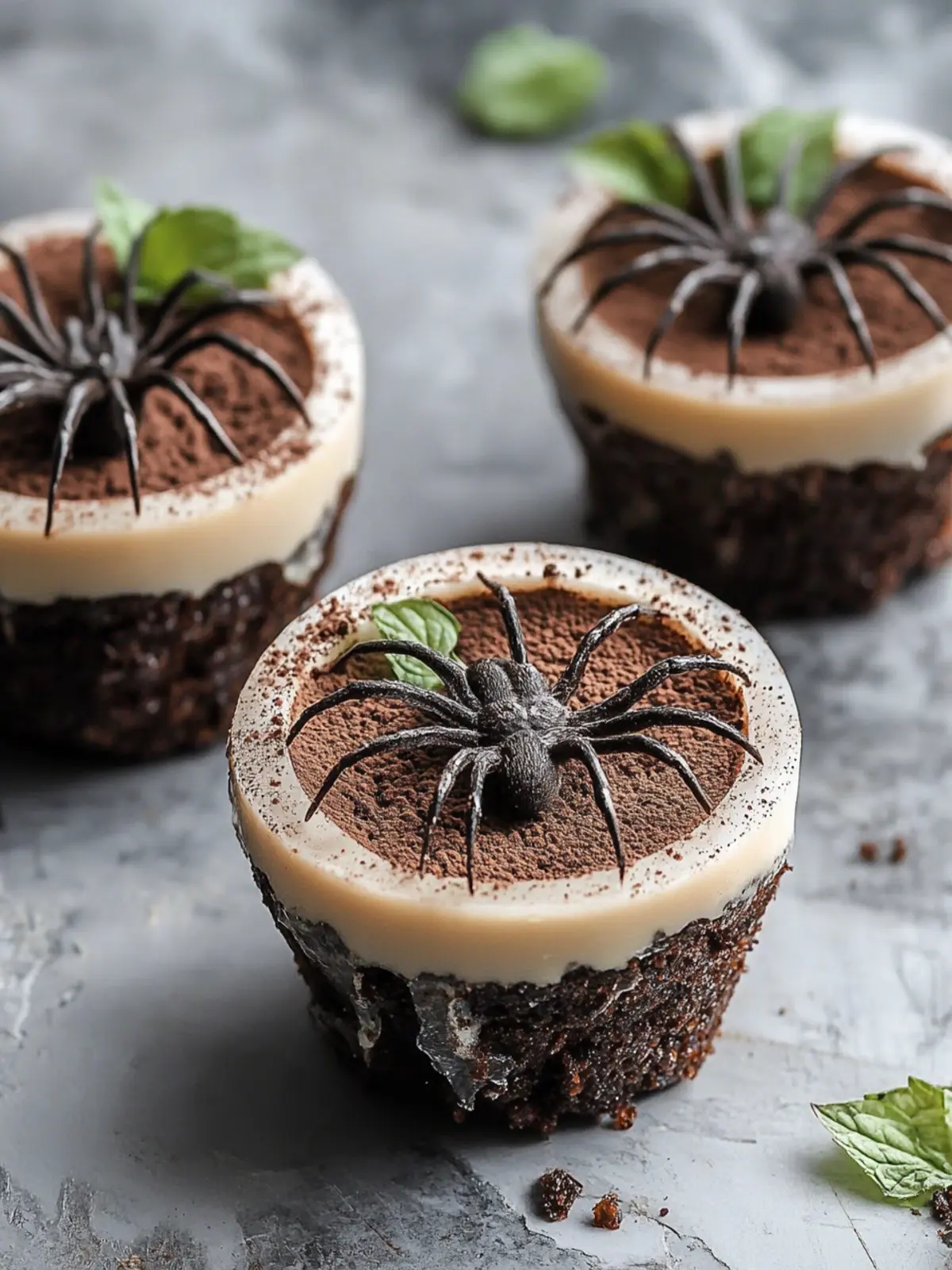 Delicious Spider Nest Dirt Cups for a Spooktacular Treat 2 Spider Nest Dirt Cups