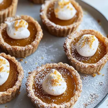Irresistible Mini Pumpkin Pies for Cozy Fall Treats 10 Mini Pumpkin Pies