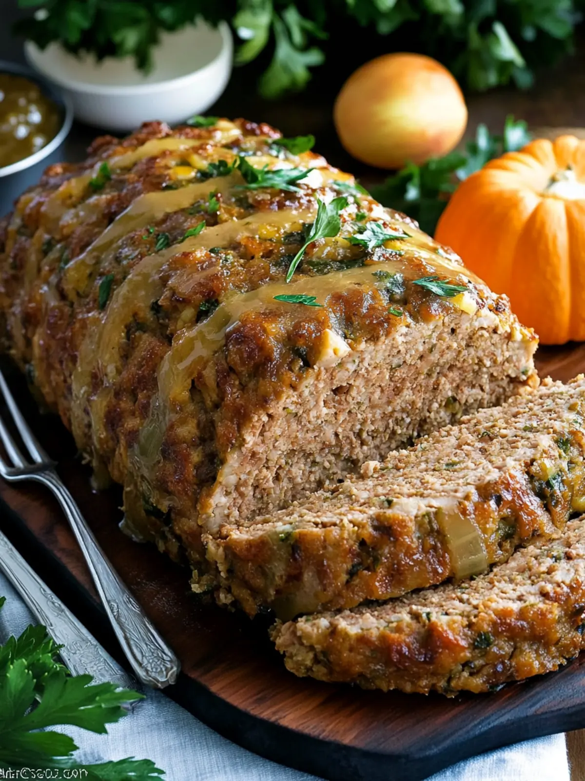 Savory Turkey Stuffing Meatloaf: Comfort Food Delight 4 Turkey Stuffing Meatloaf