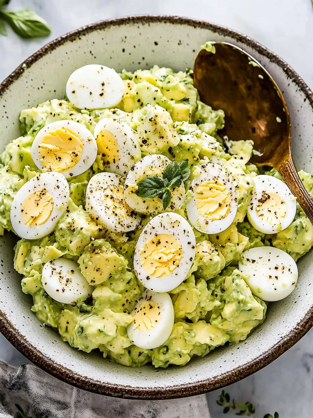 Delicious Herby Avocado Egg Salad in Just 10 Minutes! 3 Herby Avocado Egg Salad