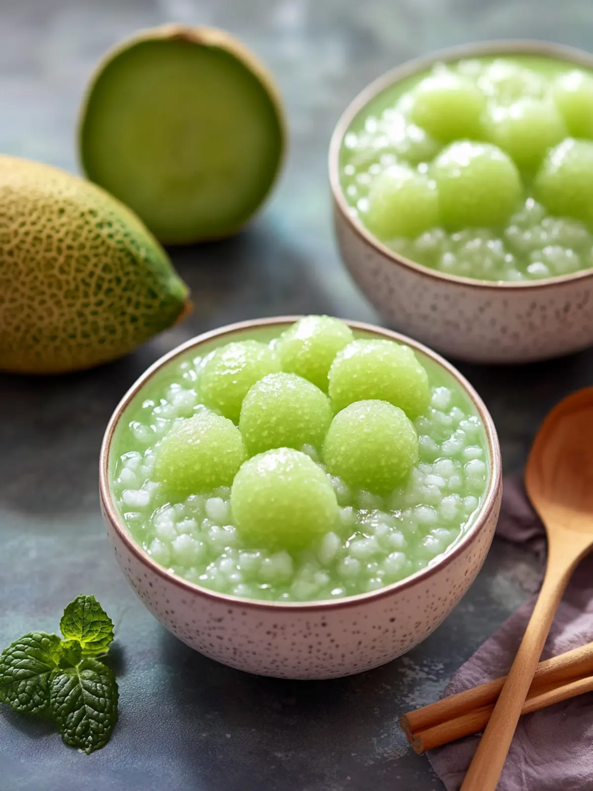 Creamy Honeydew Sago: A Refreshing Tropical Delight 2 Honeydew Sago