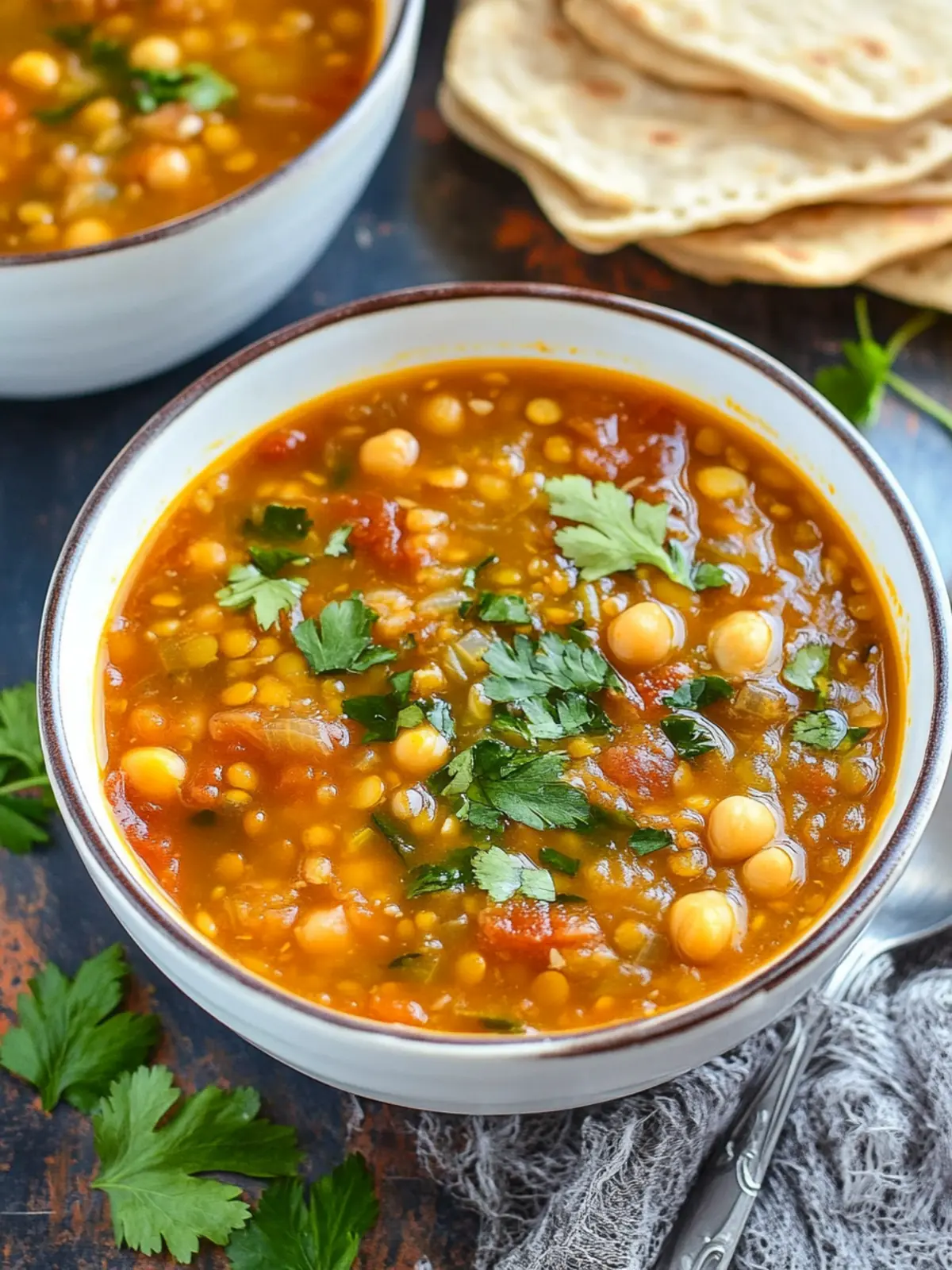 Hearty Chickpea & Lentil Soup for Cozy Nights In 4 Chickpea & Lentil Soup
