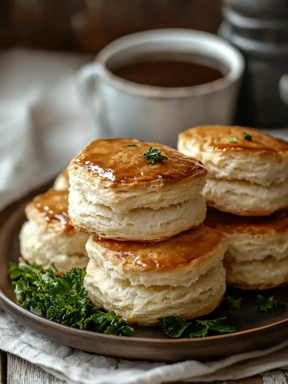 Savory French Dip Biscuits Perfect for Comfort Food Lovers 4 French Dip Biscuits