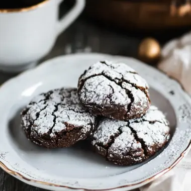 Fudgy Cappuccino Crinkles That Will Cozy Up Your Kitchen 9 Fudgy Cappuccino Crinkles