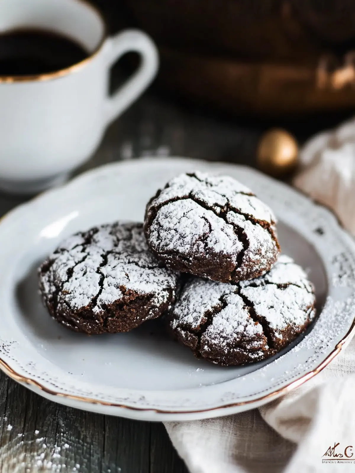 Fudgy Cappuccino Crinkles That Will Cozy Up Your Kitchen 5 Fudgy Cappuccino Crinkles