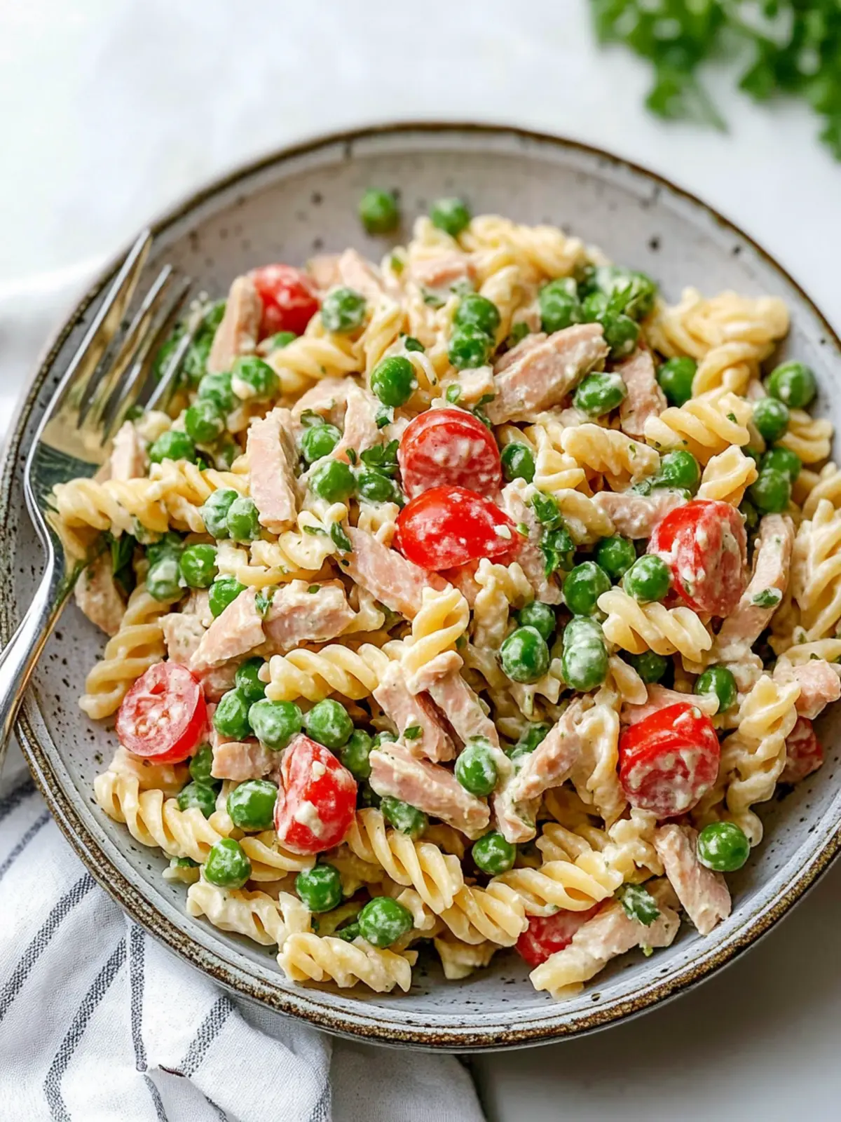 Delicious Healthy Tuna Pasta Salad with Peas in 30 Minutes 5 Healthy Tuna Pasta Salad with Peas