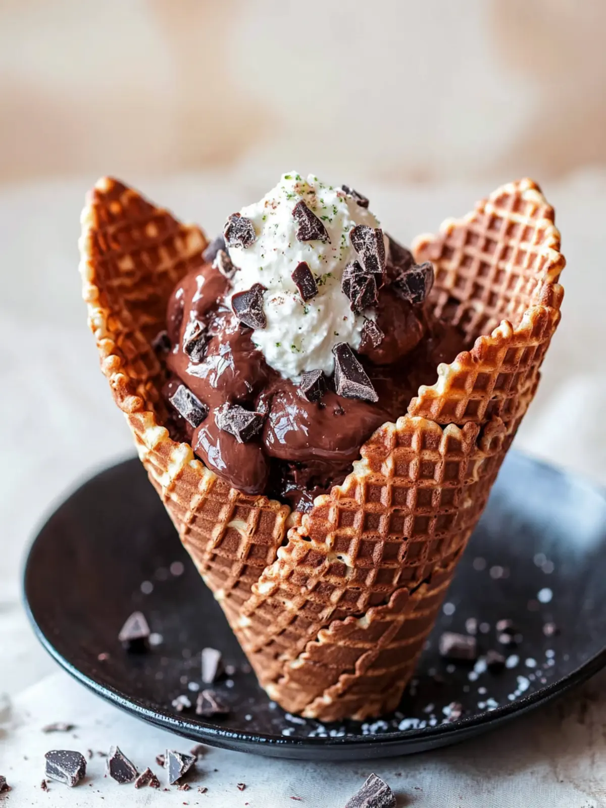 Irresistible Gluten Free Chocolate Waffle Cones You’ll Love 5 Gluten Free Chocolate Waffle Cones