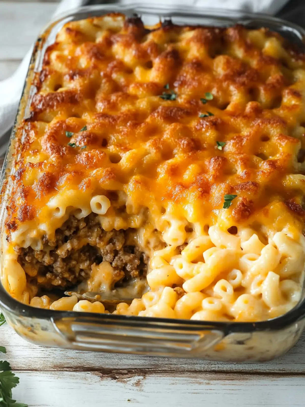 Irresistible Mac and Cheese Meatloaf Casserole Recipe to Love 2 Mac and Cheese Meatloaf Casserole