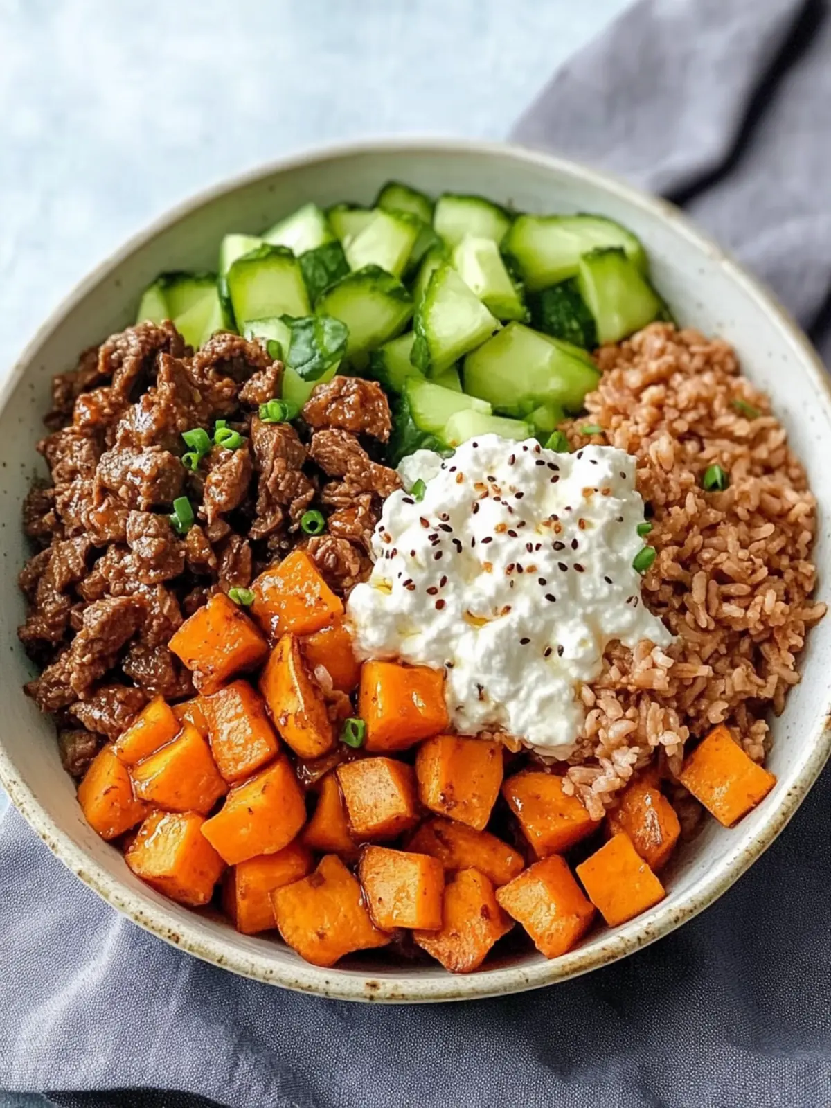 Hot Honey Sweet Potato Beef Bowl: Quick & Flavor-Packed Delight 3 Hot Honey Sweet Potato Beef Bowl