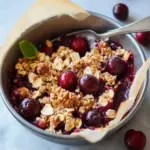 Irresistible Cherry Crumble With Oats for Cozy Mornings 81 Cherry Crumble With Oats
