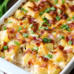 Savory Loaded Potato Ranch Chicken Casserole Delight 6 LOADED POTATO RANCH CHICKEN CASSEROLE