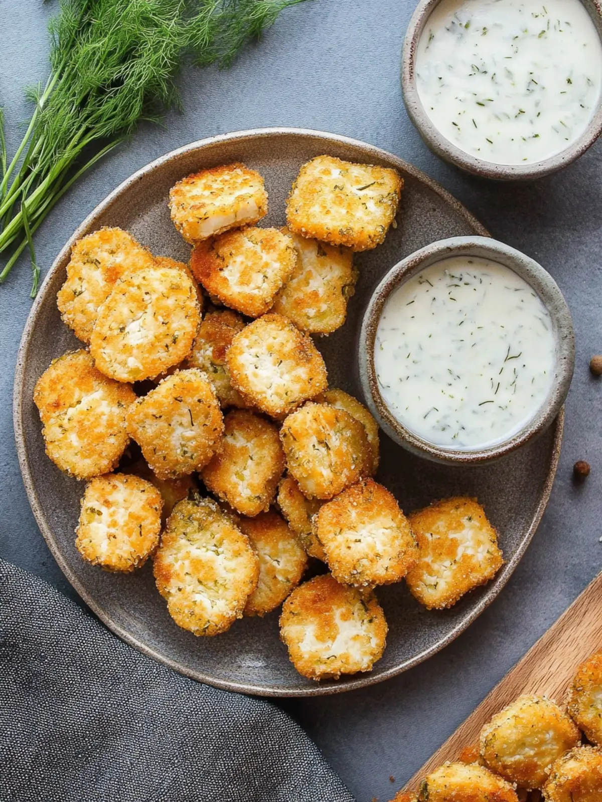 Crispy Dill Pickle Tofu Bites That Will Rock Your Snack Game 2 Dill Pickle Tofu Bites