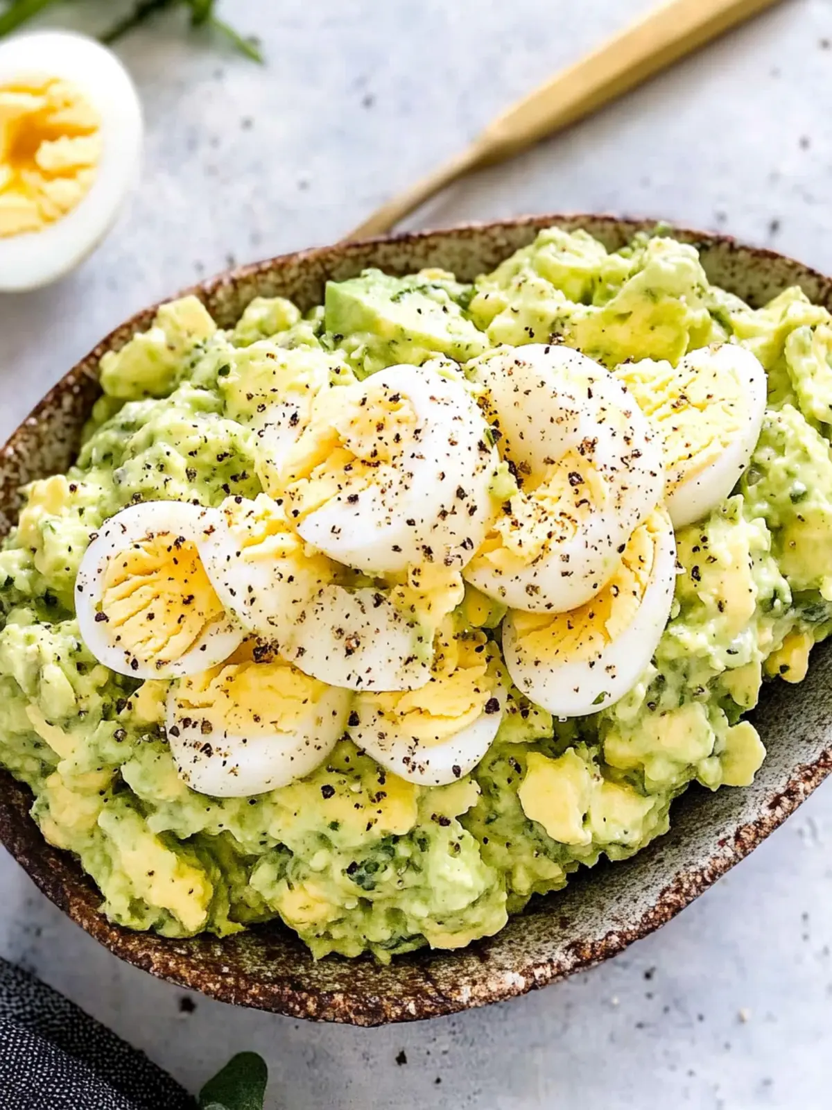 Delicious Herby Avocado Egg Salad in Just 10 Minutes! 5 Herby Avocado Egg Salad