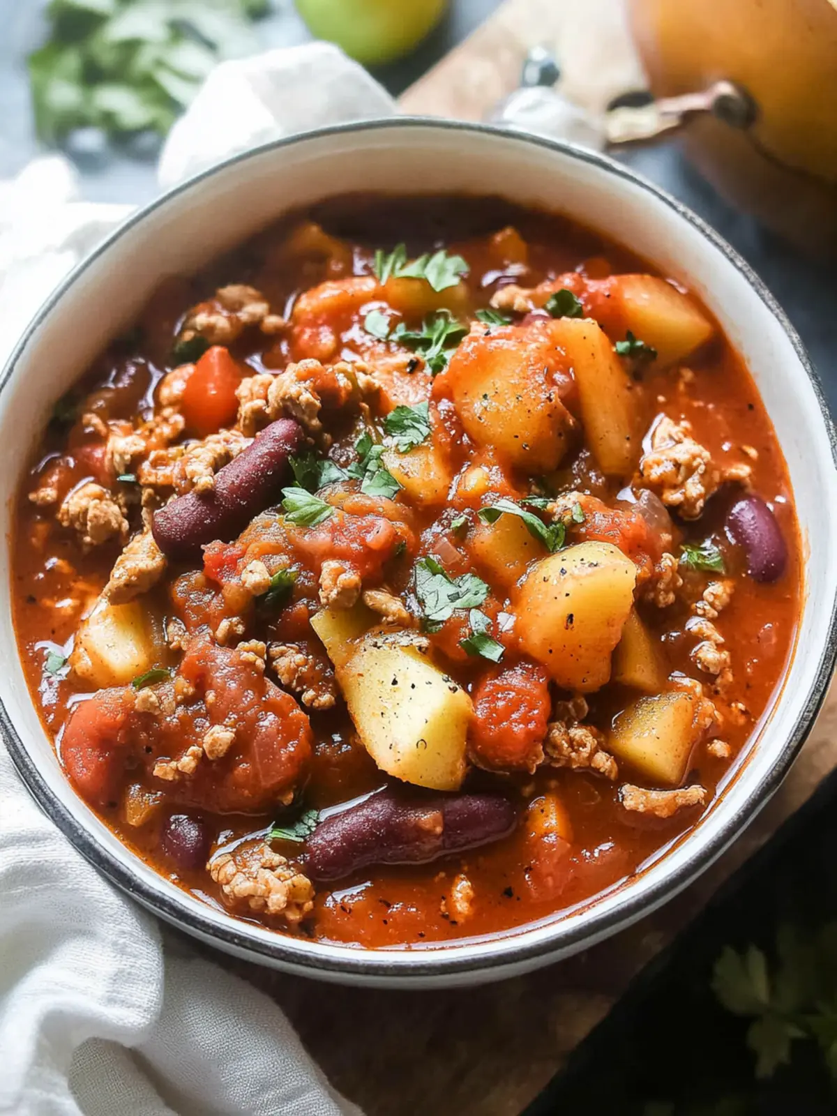 Savory Turkey Apple Chili: Your Cozy Fall Comfort Food 4 Turkey Apple Chili