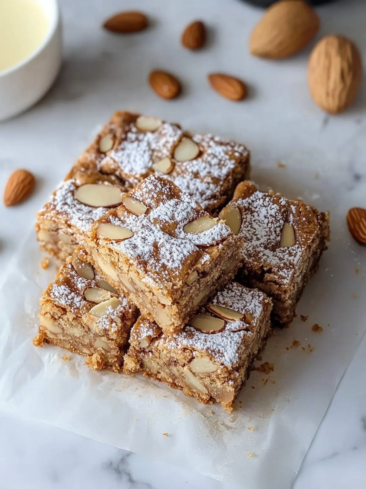 Decadent Almond Croissant Blondies You'll Absolutely Adore 4 Almond Croissant Blondies