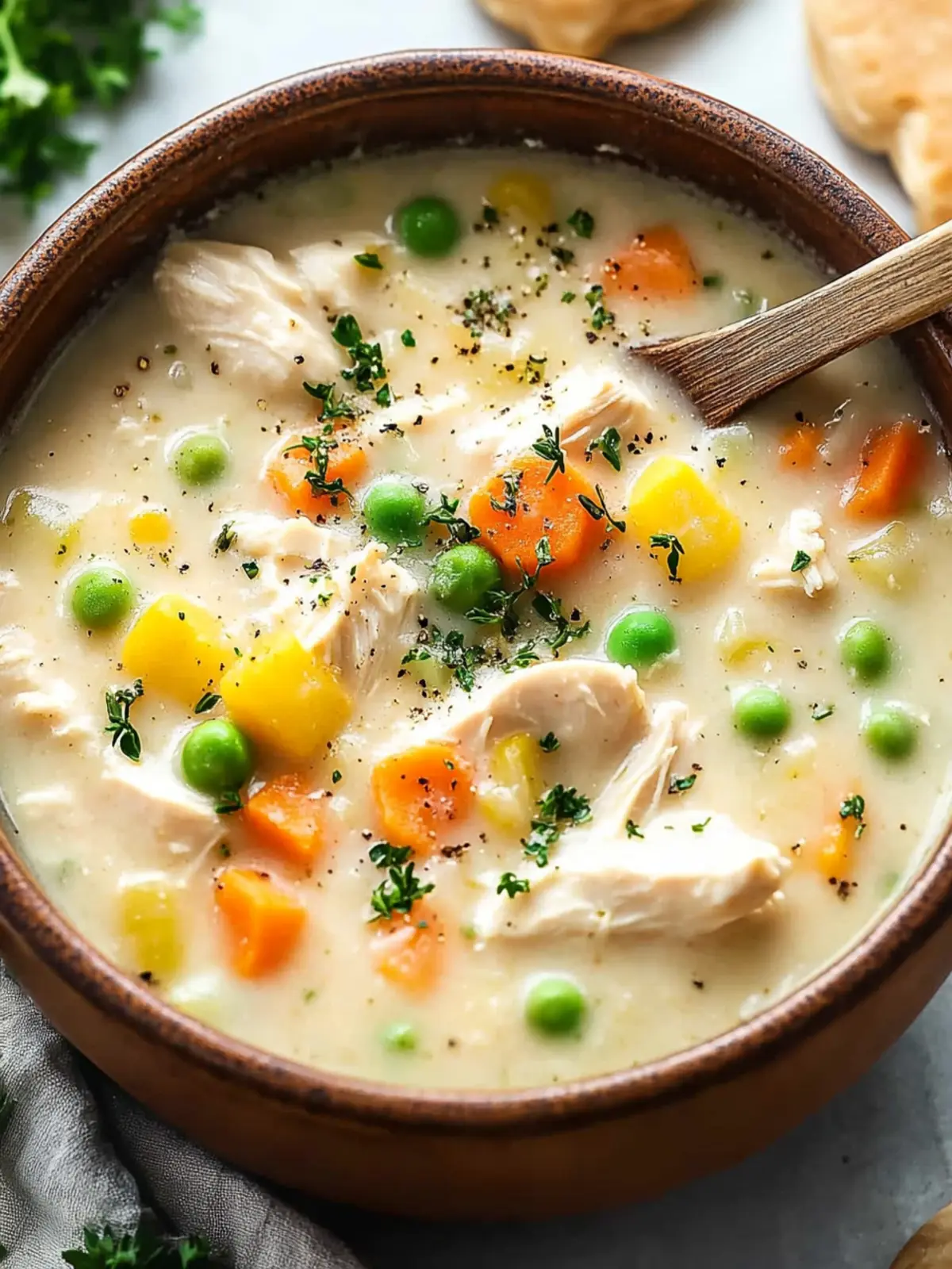 Cozy Up with Irresistible Chicken Pot Pie Soup Delight 4 Chicken Pot Pie Soup