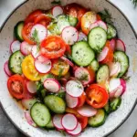 Fresh Cucumber Tomato Radish Salad That Dazzles Your Tastebuds 11 Cucumber Tomato Radish Salad