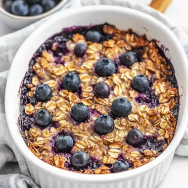 Delicious Blueberry Baked Oatmeal for Quick Morning Bliss 9 Blueberry Baked Oatmeal