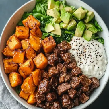 Hot Honey Sweet Potato Beef Bowl: Quick & Flavor-Packed Delight 9 Hot Honey Sweet Potato Beef Bowl
